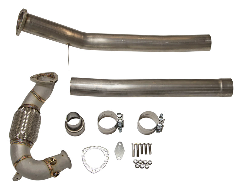 Golf TDI (09-14) ECO Kit DPF & EGR Delete Exhaust - (tuning required, not included)